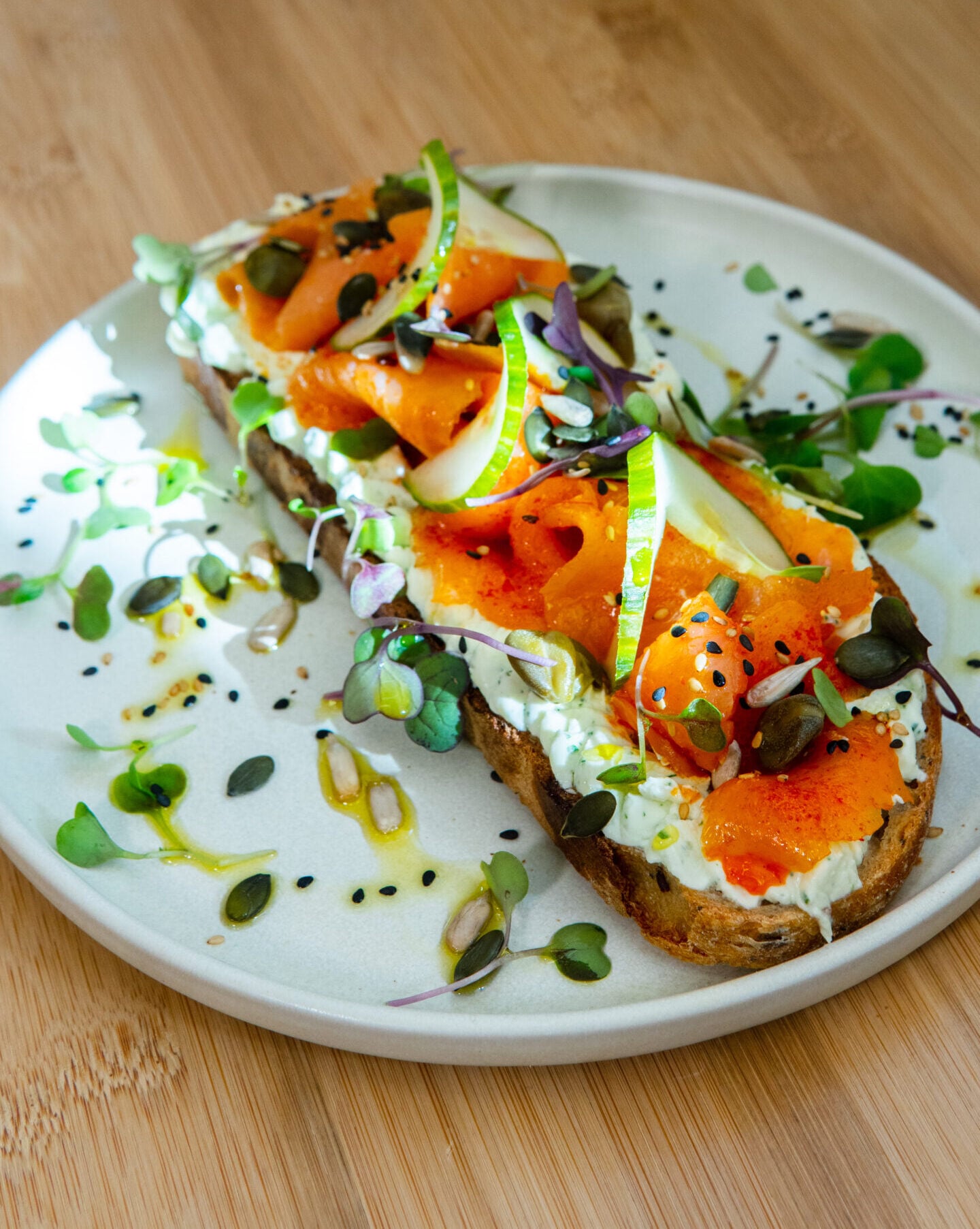tostada noruega